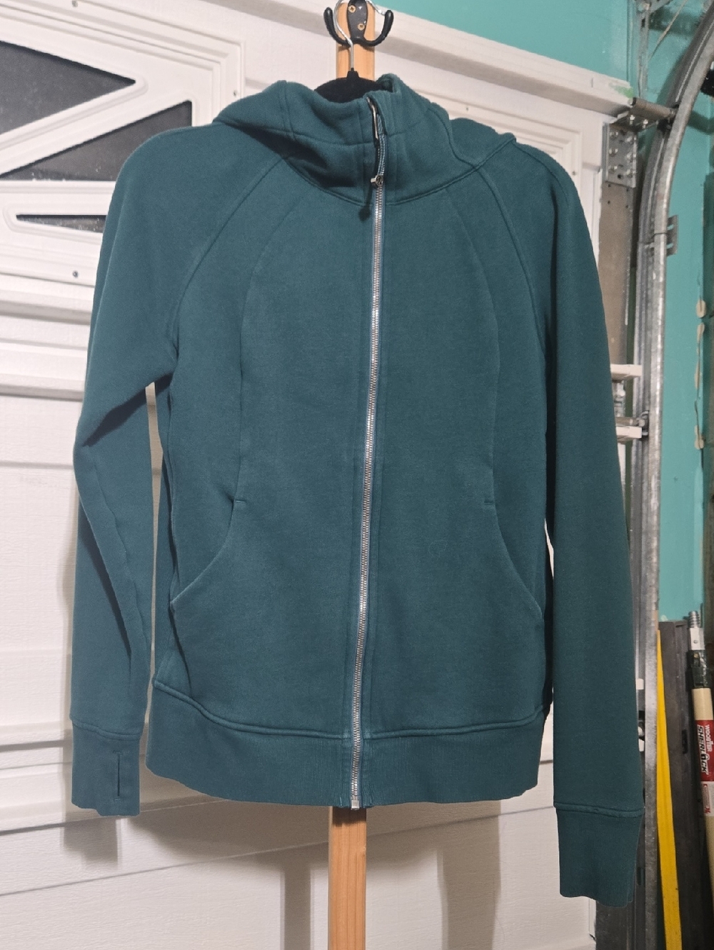lululemon athletica Teal Full-Zip Hoodie Scuba